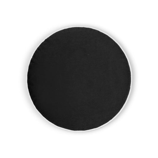 D.V. Kap Posh Circle Charcoal Black Throw Pillow Insert