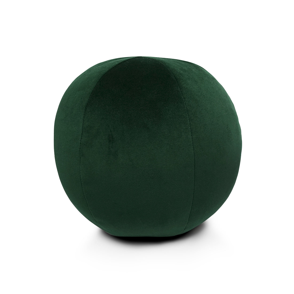 Posh Ball Green Throw Pillow With Insert