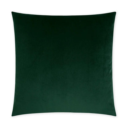 Posh Duo Forest Green Throw Pillow With Insert