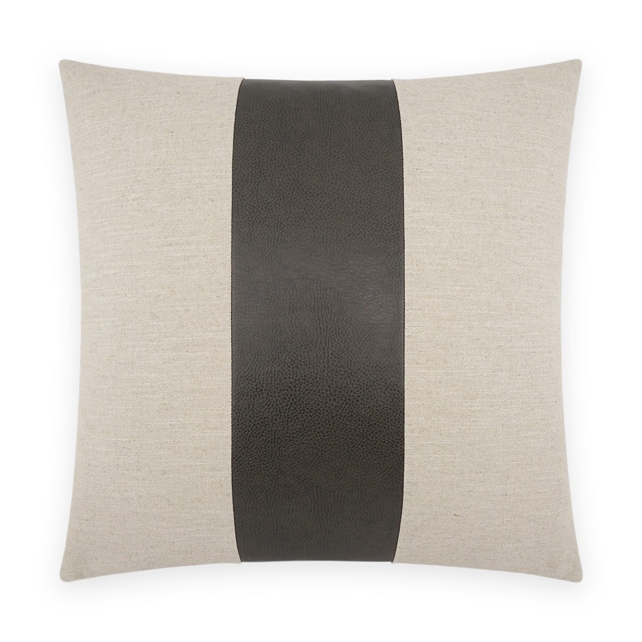 Rodeo Band Dark Brown Throw Pillow With Insert