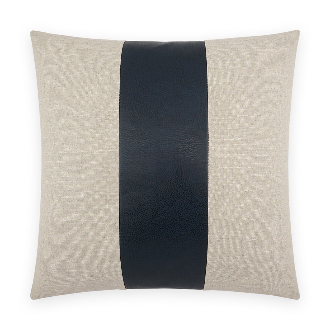 Rodeo Band Navy Blue Throw Pillow With Insert