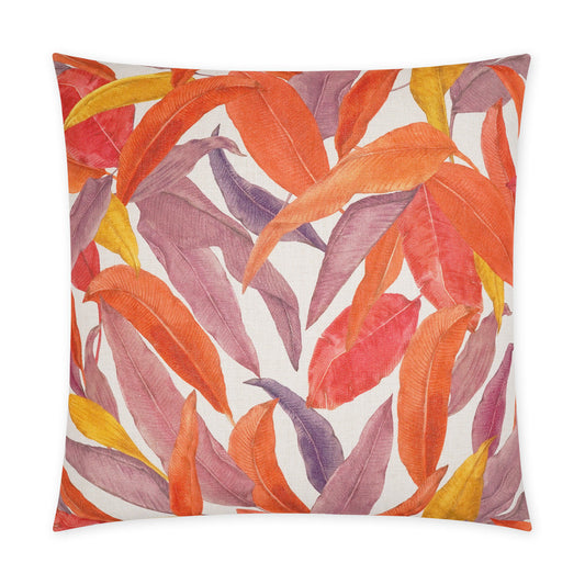 D.V. Kap Easy Breezy Red Throw Pillow With Insert