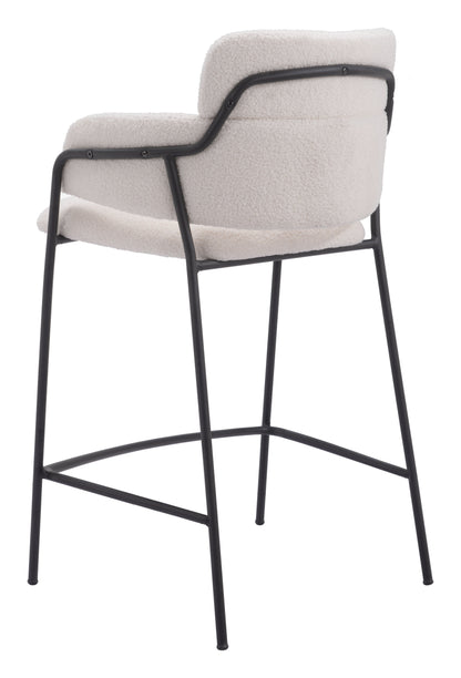 Marcel Counter Stool (Set of 2) Cream