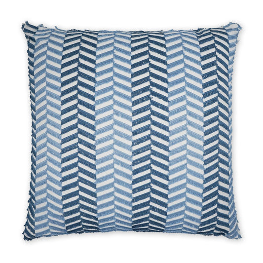 D.V. Kap Shortcuts Blue Throw Pillow With Insert