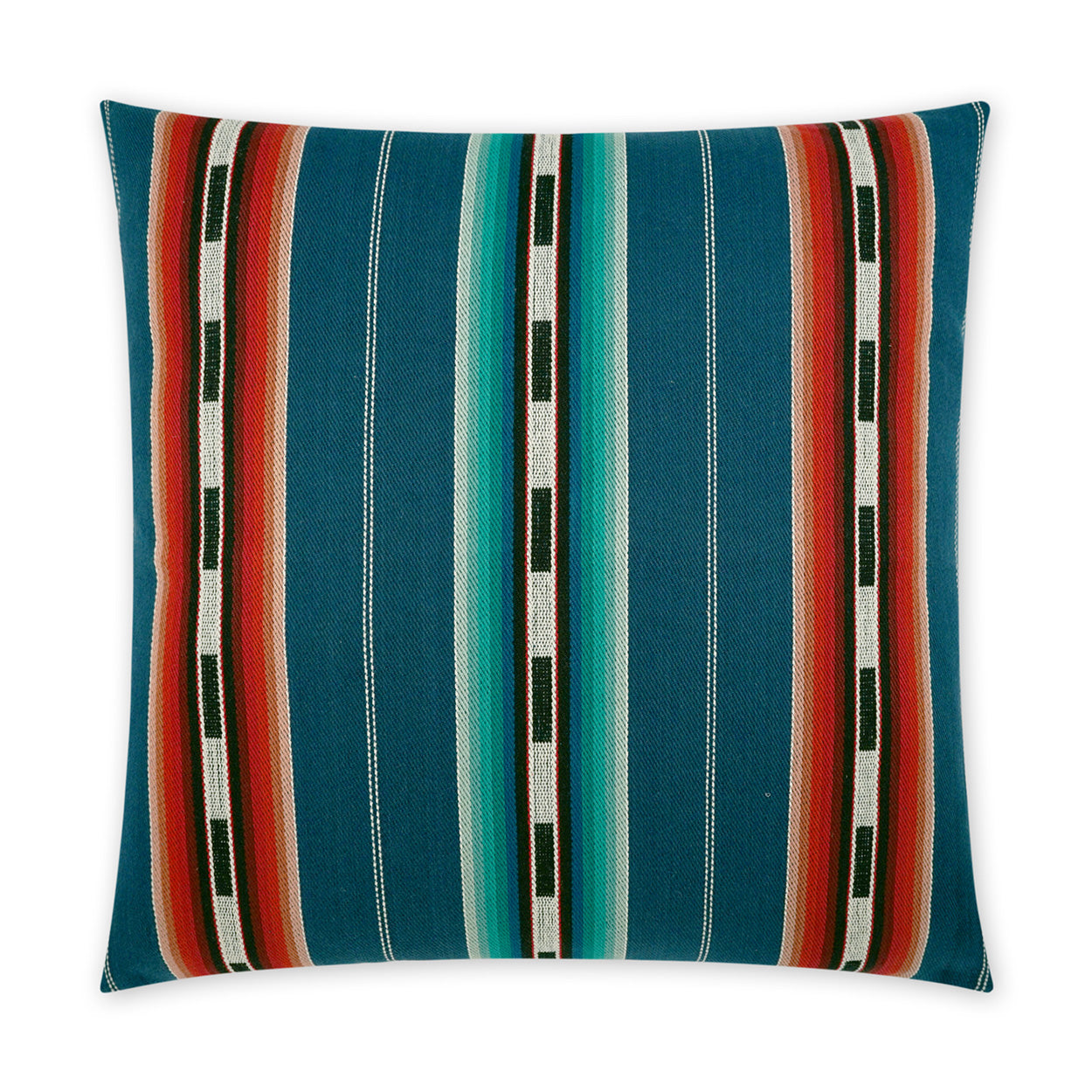 Sonora Stripe Multi Color Throw Pillow With Insert