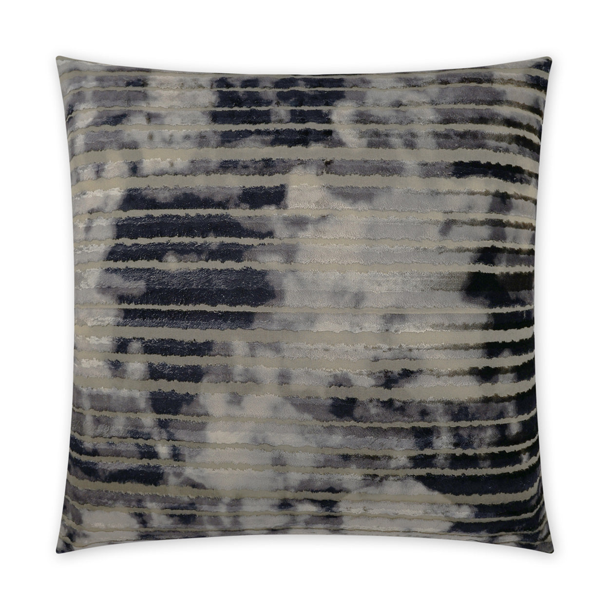 Shady Amethyst Black Throw Pillow With Insert