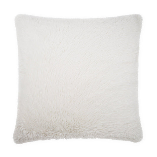 D.V. Kap Snow Bunny White Throw Pillow With Insert