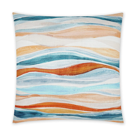 D.V. Kap Lodi Multi Color Throw Pillow With Insert