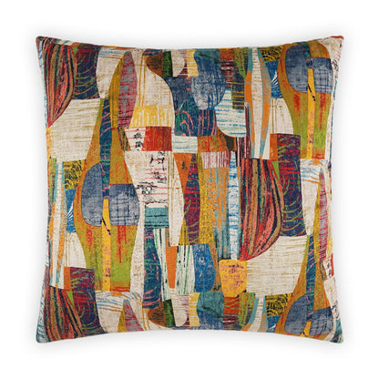 Jems Multi Color Throw Pillow With Insert