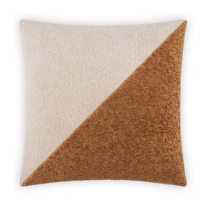 Velu II Brown Throw Pillow With Insert