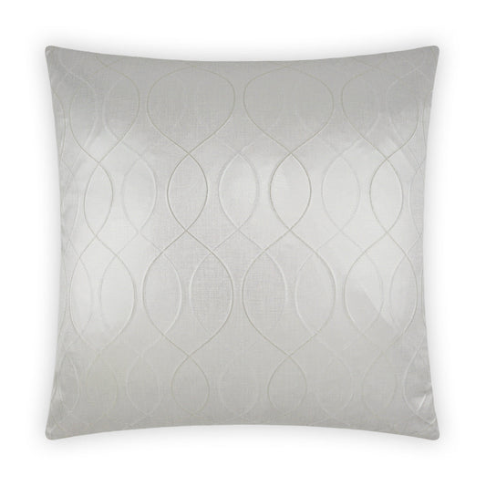 D.V. Kap Elation Pearl White Throw Pillow With Insert