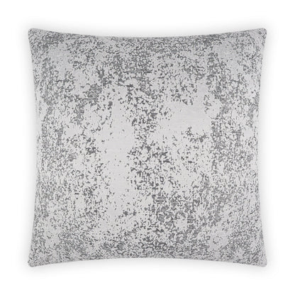 Portland Silver Throw Pillow With Insert