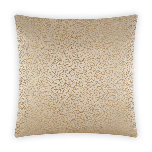 D.V. Kap Gravel Brown Throw Pillow With Insert