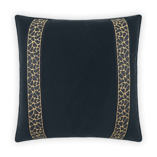 D.V. Kap Sloane Black Throw Pillow With Insert