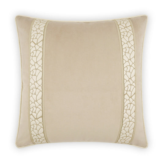 D.V. Kap Sloane Camel Throw Pillow With Insert
