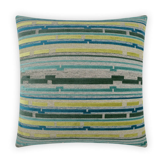 D.V. Kap Punctuate Ocean Green Throw Pillow With Insert