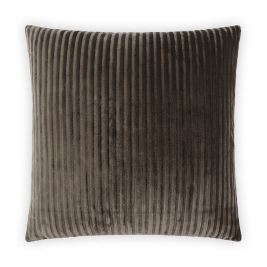 D.V. Kap Hayworth Cedar Coffee Brown Throw Pillow Insert
