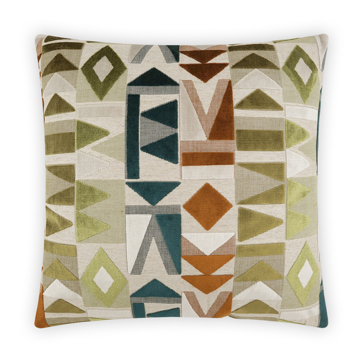 Traydon Woodland Green Throw Pillow With Insert