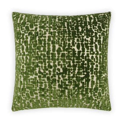 Leah Emerald Green Throw Pillow With Insert