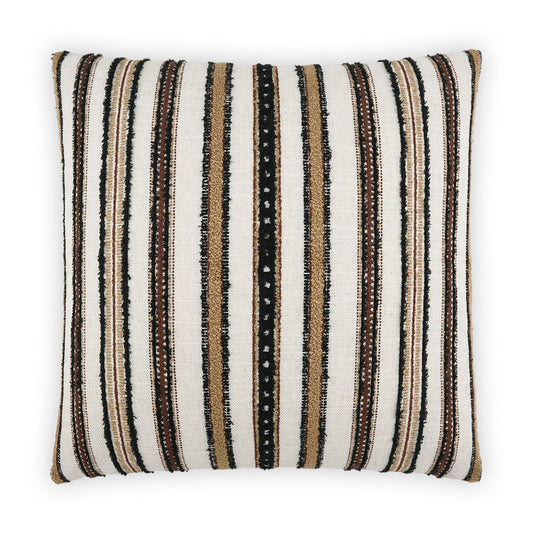 D.V. Kap Zoie Umber Brown Throw Pillow With Insert