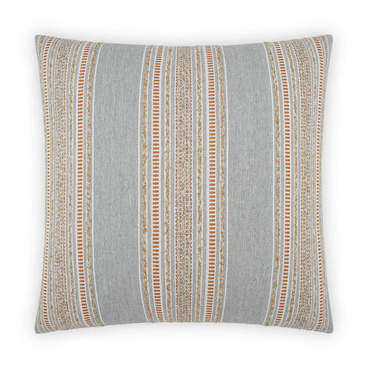 D.V. Kap Larsen Vintage Grey Throw Pillow With Insert