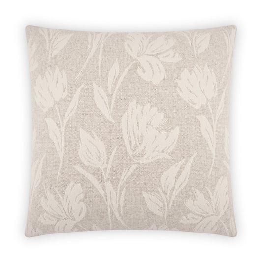 D.V. Kap Laurel Off-White Throw Pillow With Insert