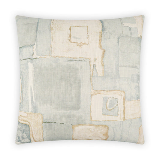 D.V. Kap Ecomille Haze Grey Throw Pillow With Insert