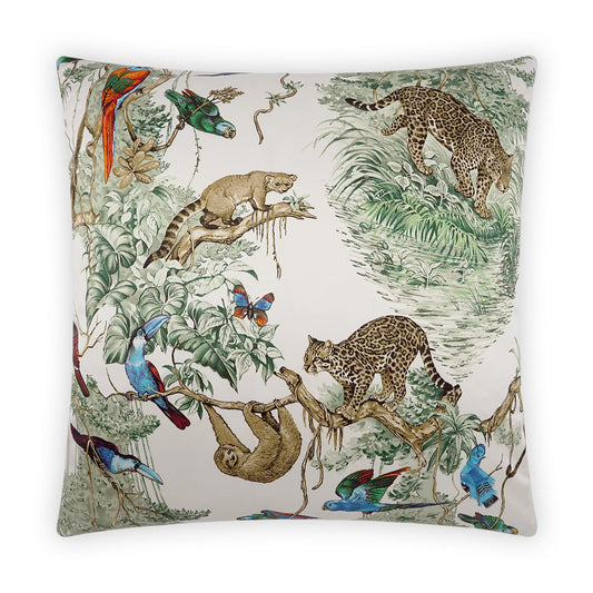 D.V. Kap Madagascar Multi Multi Color Throw Pillow With Insert