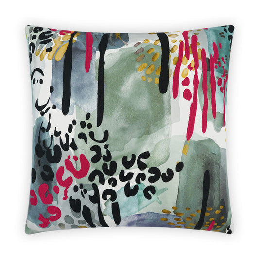 D.V. Kap Fauve Oasis Multi Color Throw Pillow With Insert