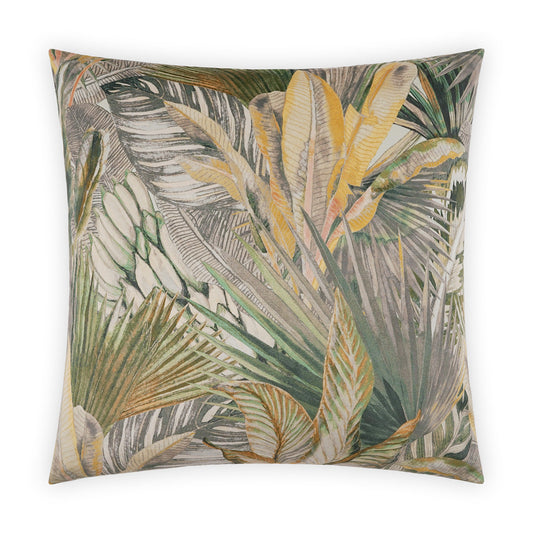 D.V. Kap Jandula Green Throw Pillow With Insert