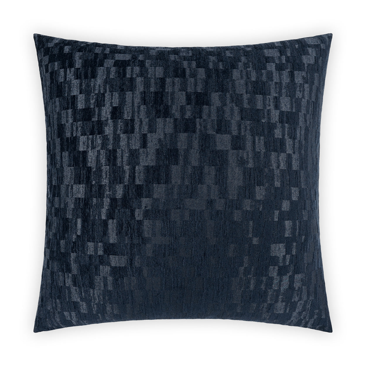 Sector Navy Blue Throw Pillow With Insert