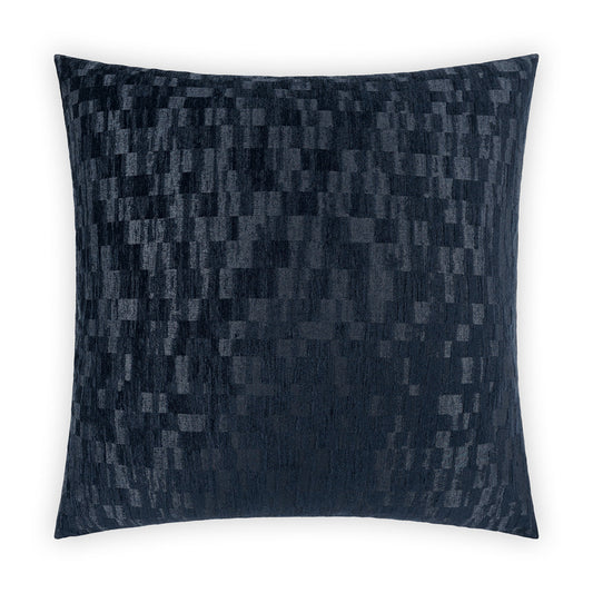 D.V. Kap Sector Navy Blue Throw Pillow With Insert