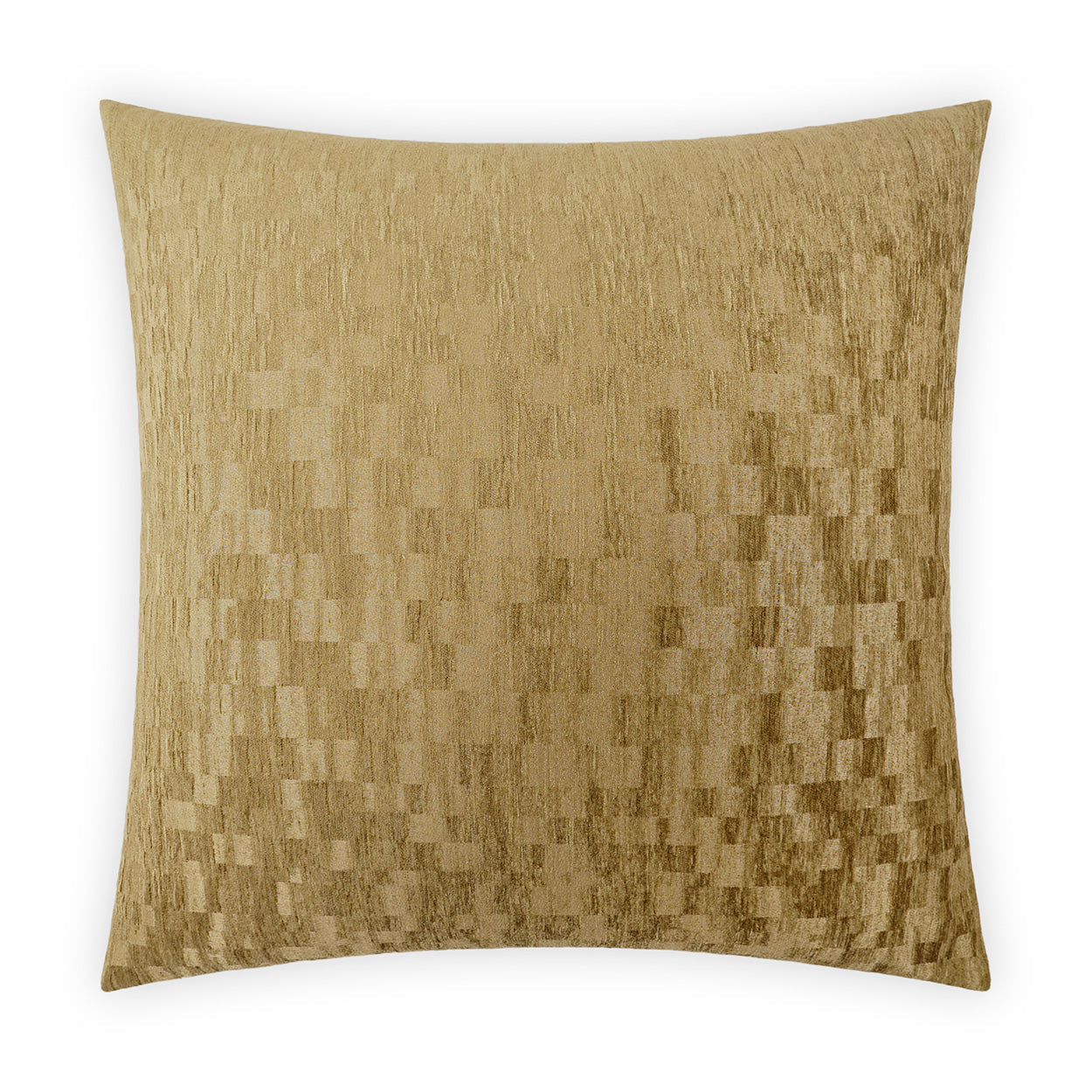 Sector Wheat Brown Throw Pillow With Insert