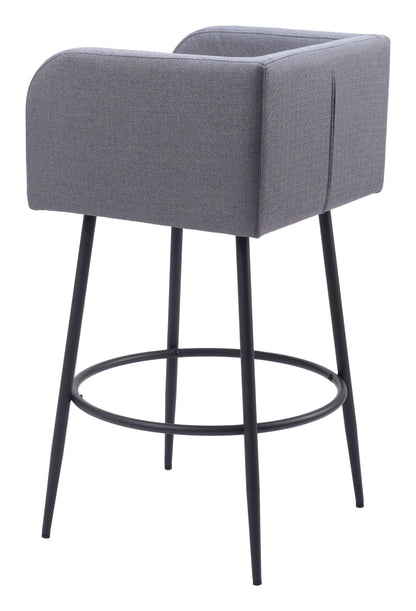 Horbat Barstool (Set of 2) Gray