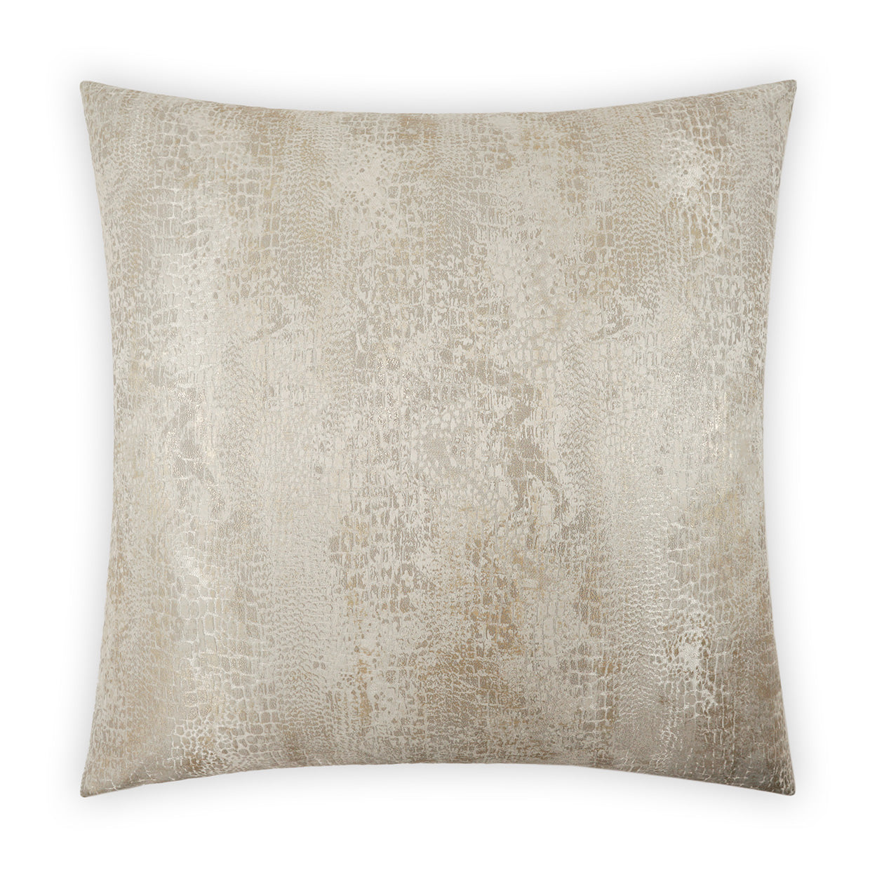 D.V. Kap Gilded Brown Throw Pillow With Insert