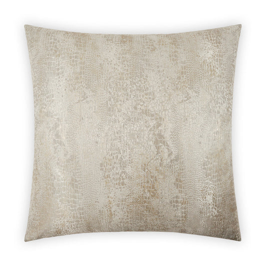 D.V. Kap Gilded Brown Throw Pillow With Insert