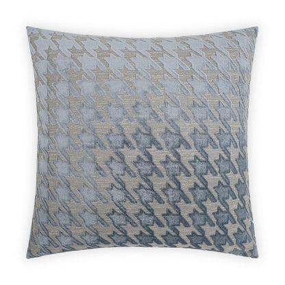 Suit Yourself Mist Blue Throw Pillow With Insert