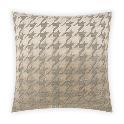 Suit Yourself Sand Brown Throw Pillow With Insert