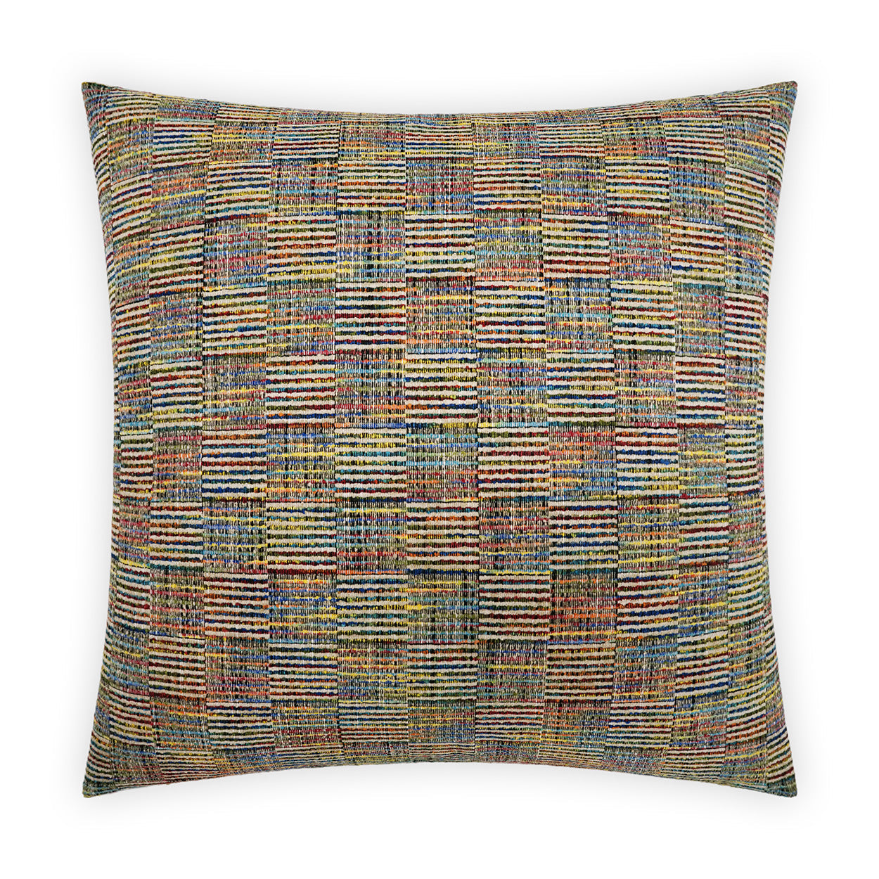 Up Cycle Multi Color Throw Pillow With Insert