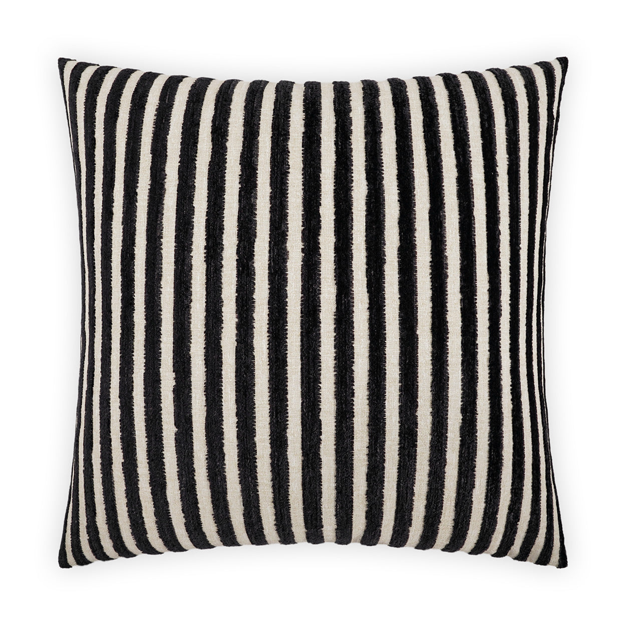 Limits Onyx Black Throw Pillow With Insert