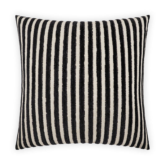 D.V. Kap Limits Onyx Black Throw Pillow With Insert