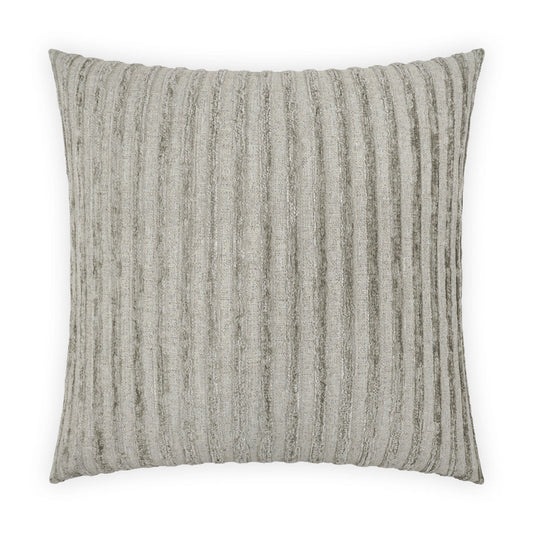 D.V. Kap Limits Silver Grey Throw Pillow With Insert