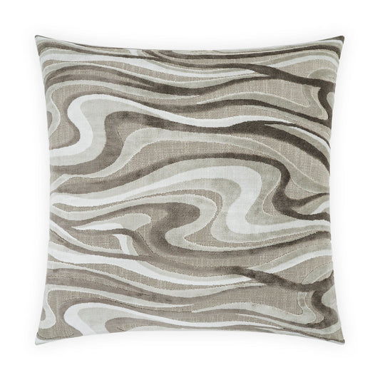 D.V. Kap Sway Travertine Brown Throw Pillow Insert