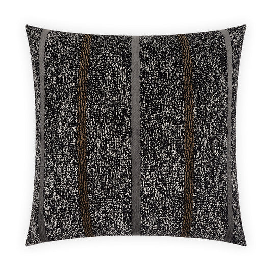 D.V. Kap Hader Black Throw Pillow With Insert