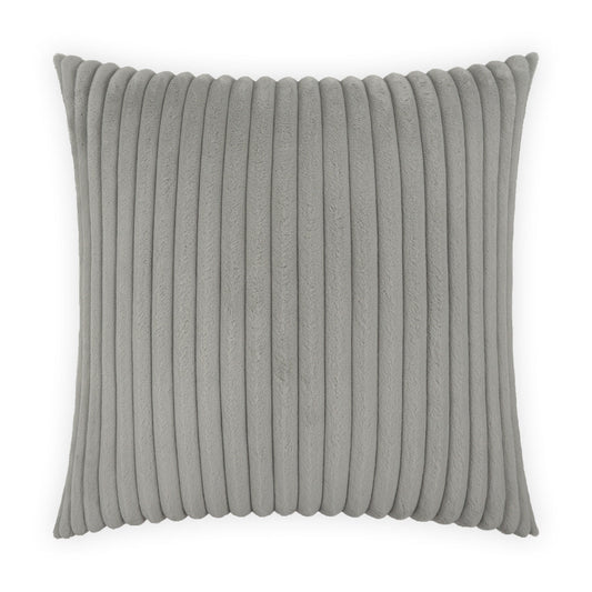 D.V. Kap Megga Grey Grey Throw Pillow With Insert