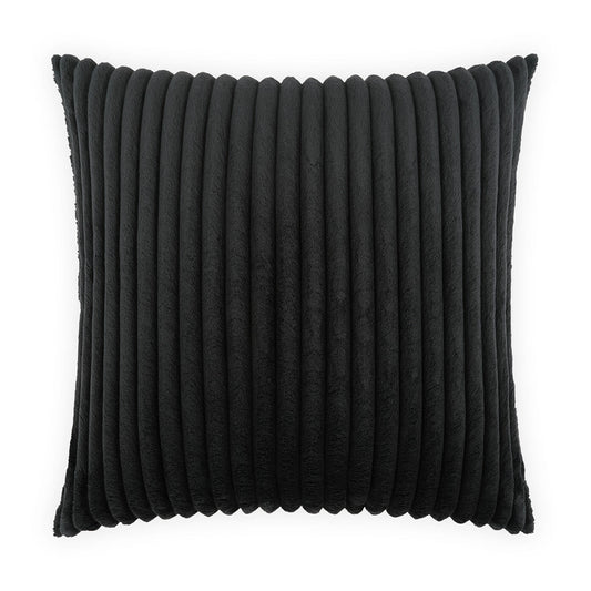D.V. Kap Megga Jet Black Throw Pillow With Insert