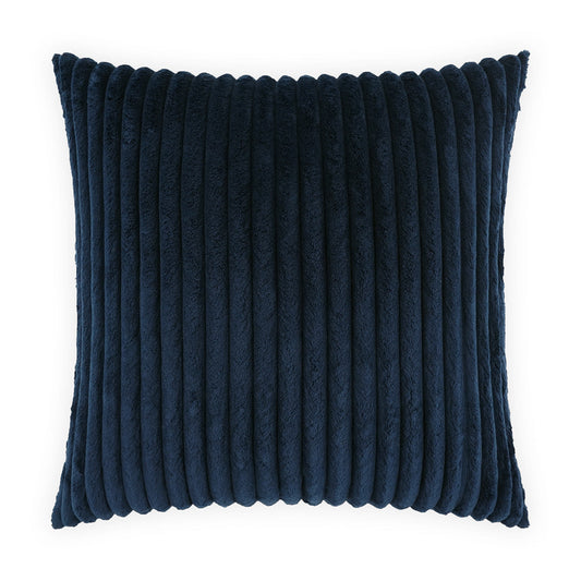 D.V. Kap Megga Navy Blue Throw Pillow With Insert