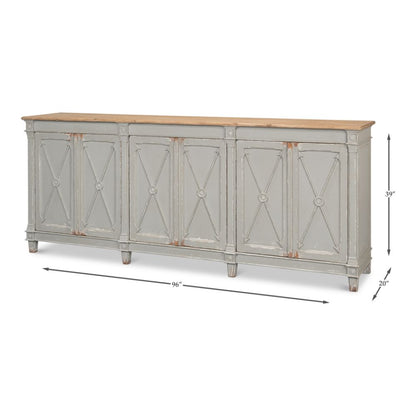 Marksman Sideboard Antique Muted Grey