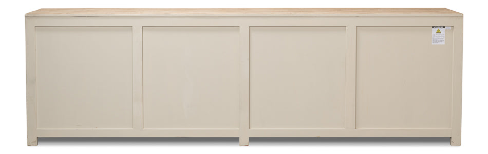 Eight Is Enough Extra Wide Sideboard Whitewash