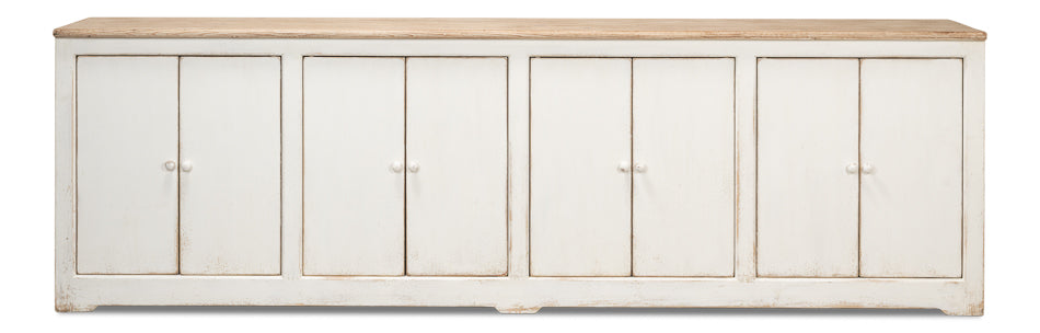 Eight Is Enough Extra Wide Sideboard Whitewash